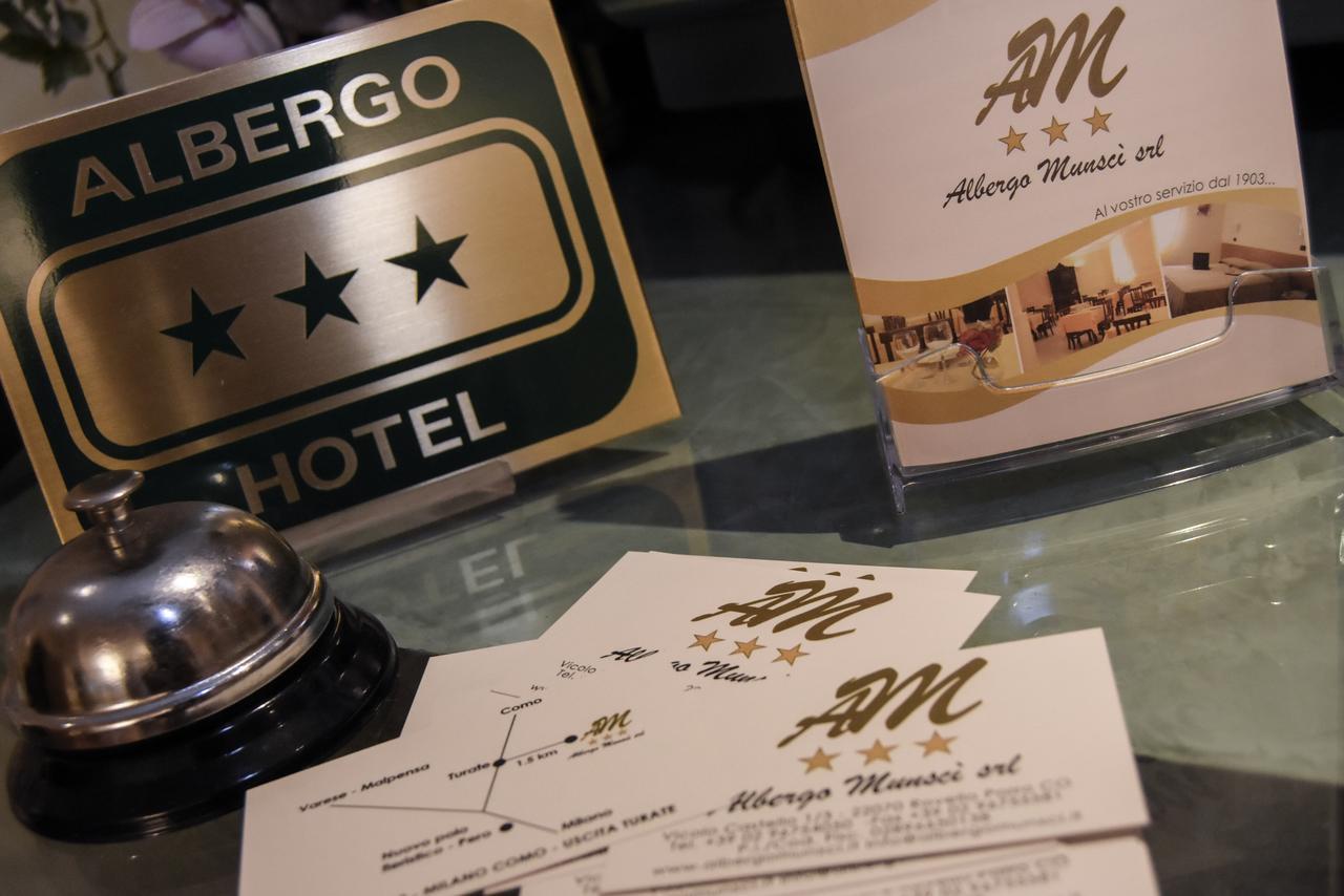Albergo Munsci' Rovello Porro Екстериор снимка